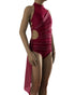 CLAIRE Leotard Base - Scarlett Red